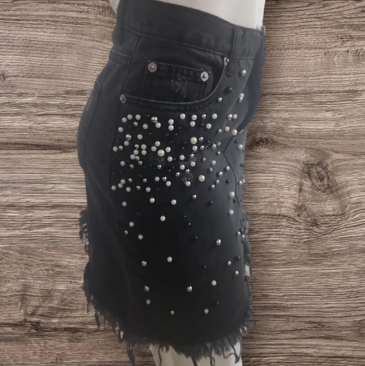 Saia jeans nova com etiqueta  - Foto 3
