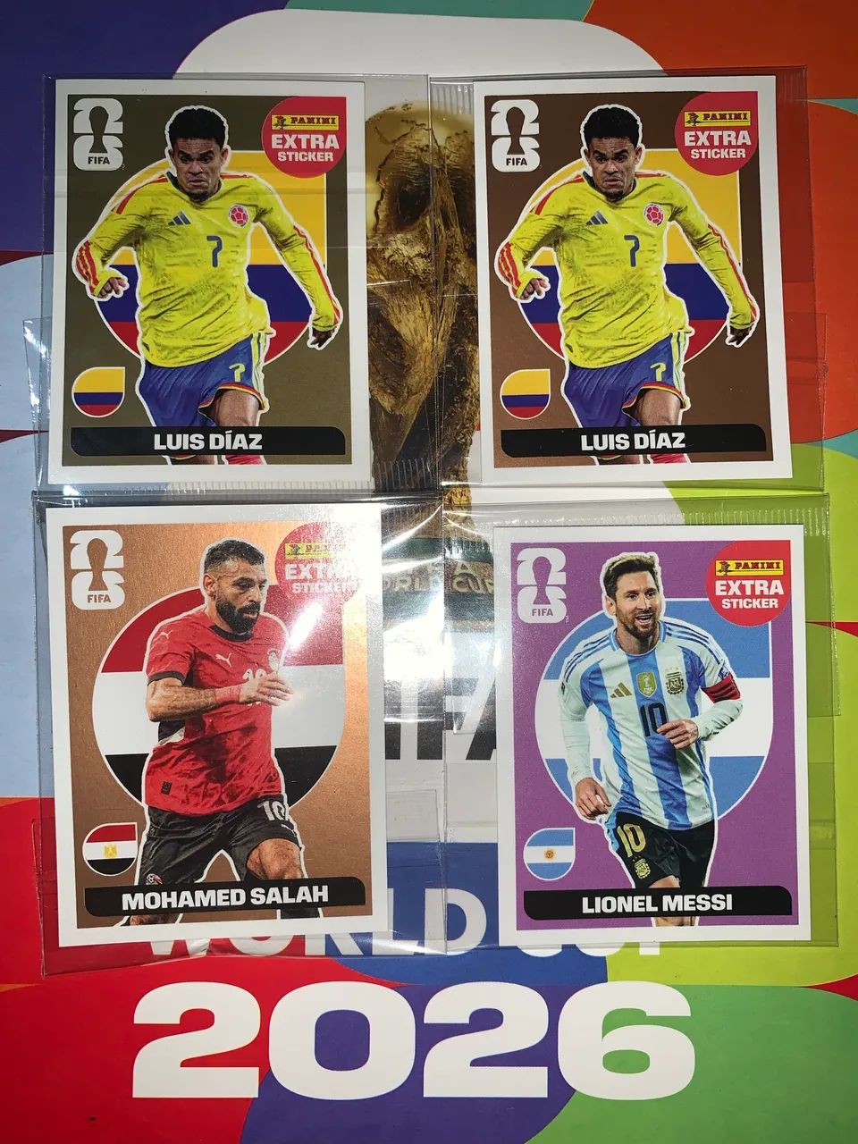 KIT FIGURINHAS LEGENDS COPA DO MUNDO 2026  - Foto 3