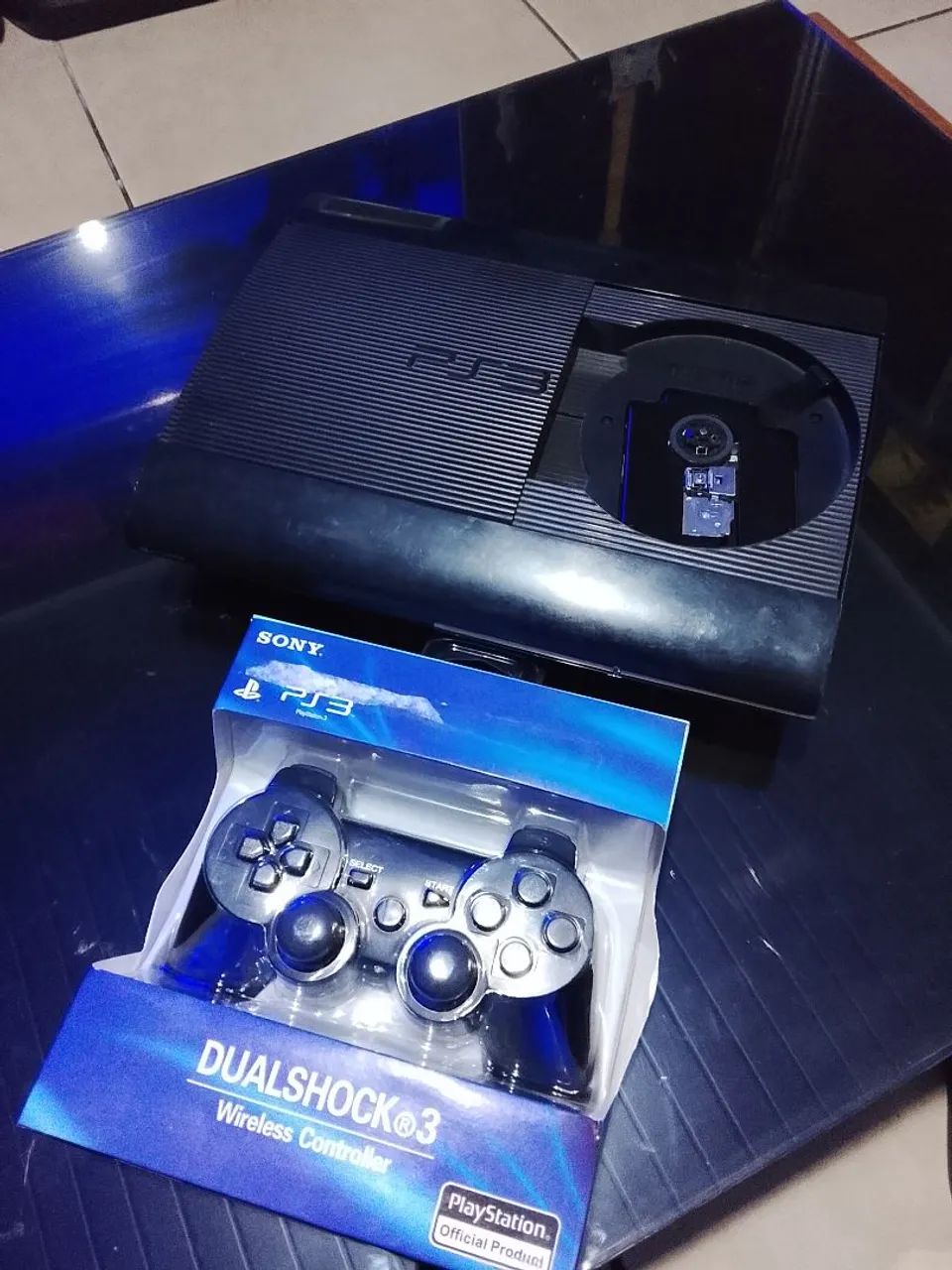 PS3 500 GB + 40 Jogos - Foto 2