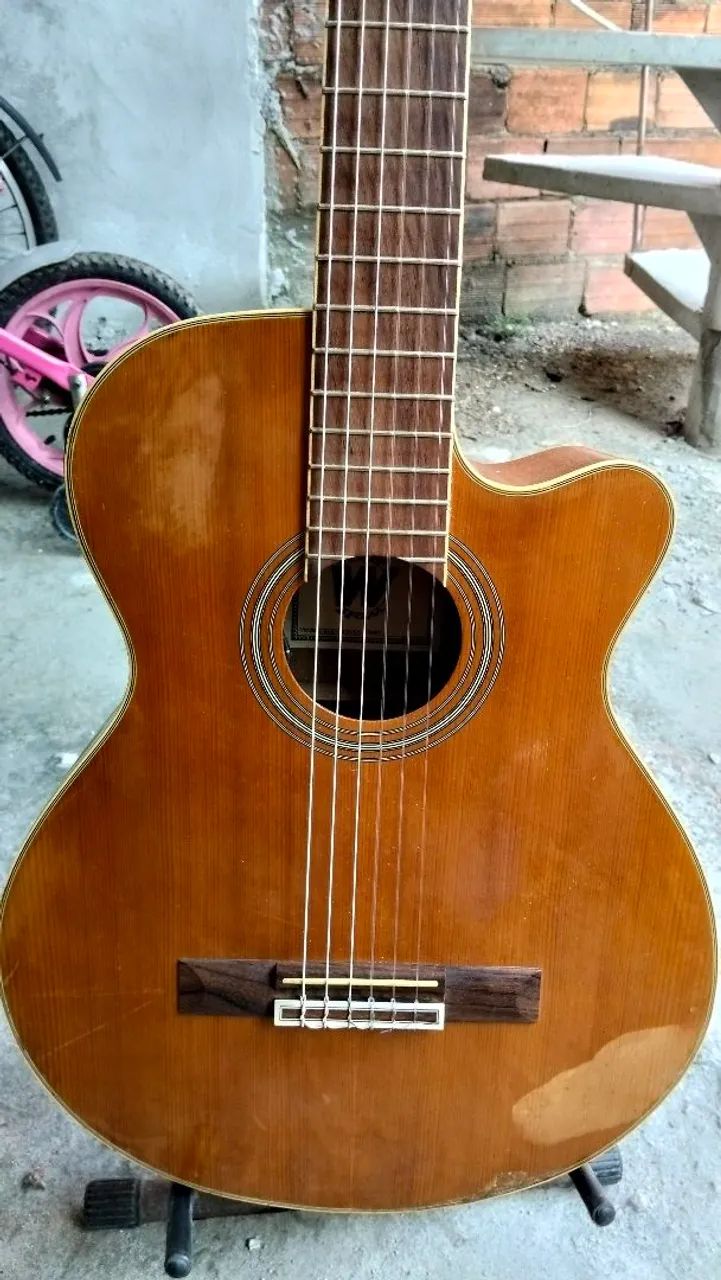 Violão nylon elétrico  - Foto 4