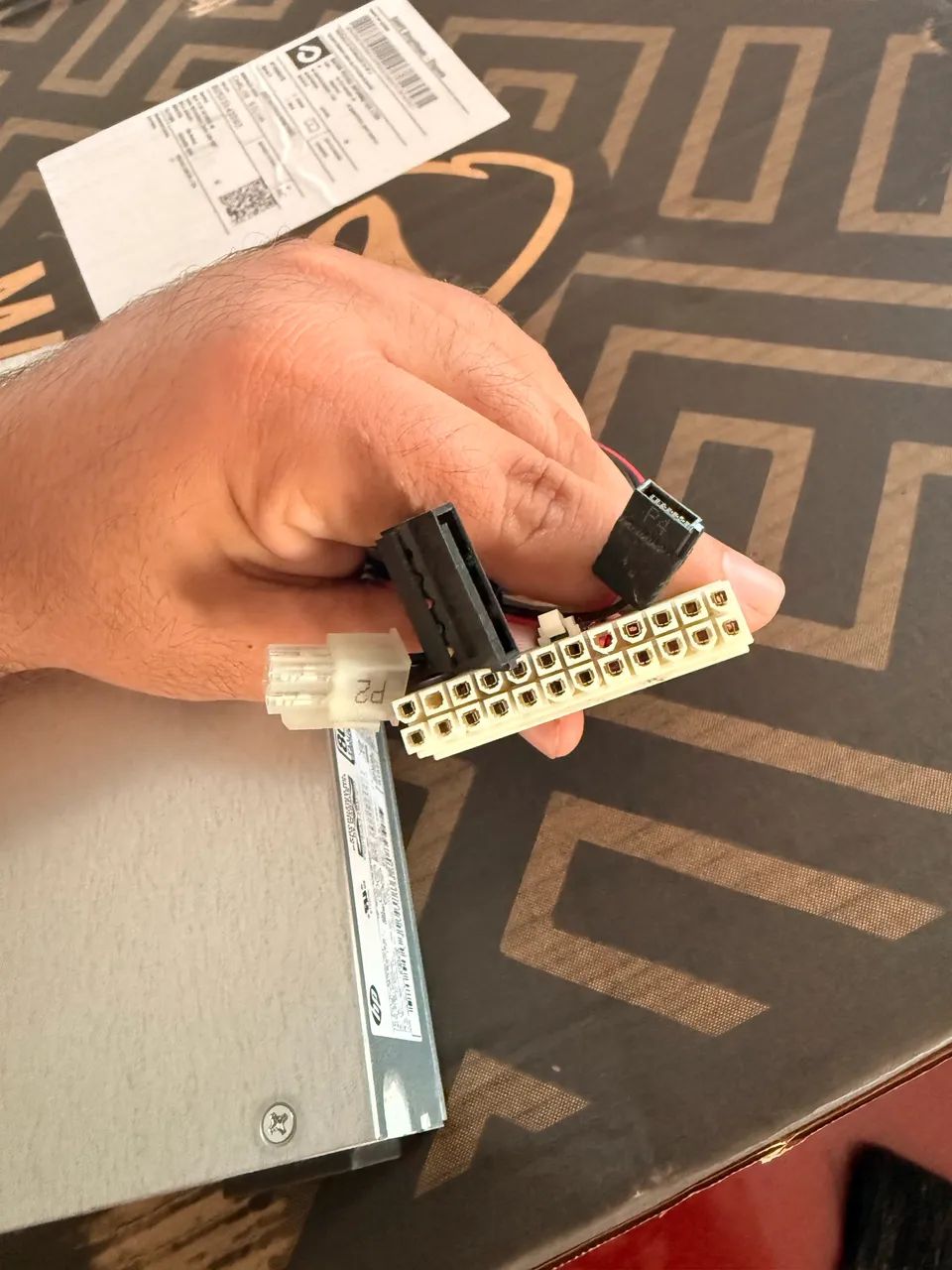 Fonte 180w SFF hp 80 plus bronze - Foto 4