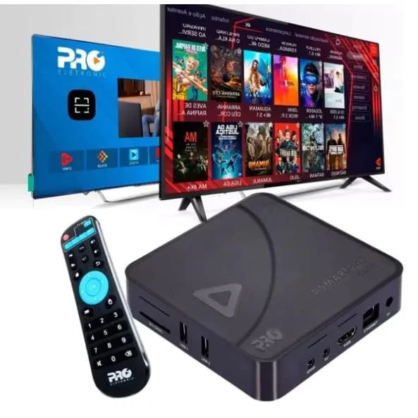 SmartPRO 4K HD Streaming player Transforma sua TV em Smart TV Proeletronic - Foto 2