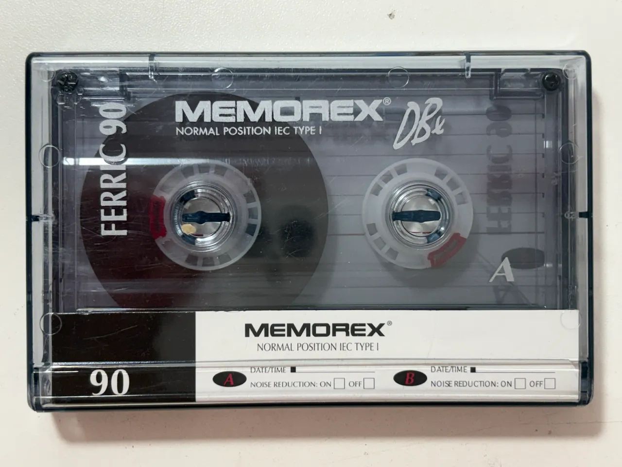 Fita cassete Memorex dBx 90 (USA 1997)