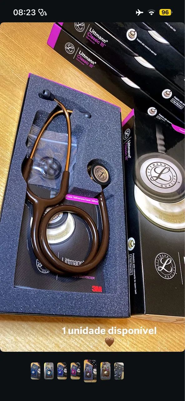 Estetoscópio Littmann lll- NOVO - Foto 3