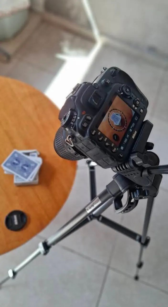 Câmera Nikon D7100 com lente 50mm 1.8g + 18-50mm