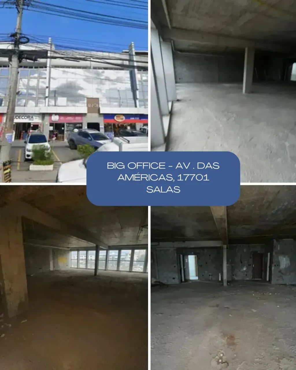 SALA PARA LOCAÇÃO 150 m² - LINEAR - AV. DAS ANÉRICAS - RECREIO