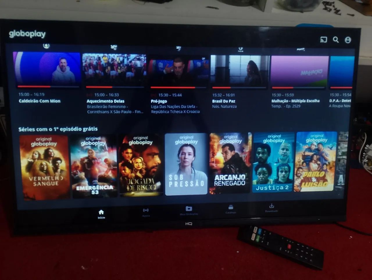 Smart TV HQ 32 polegadas borda infinita  - Foto 4