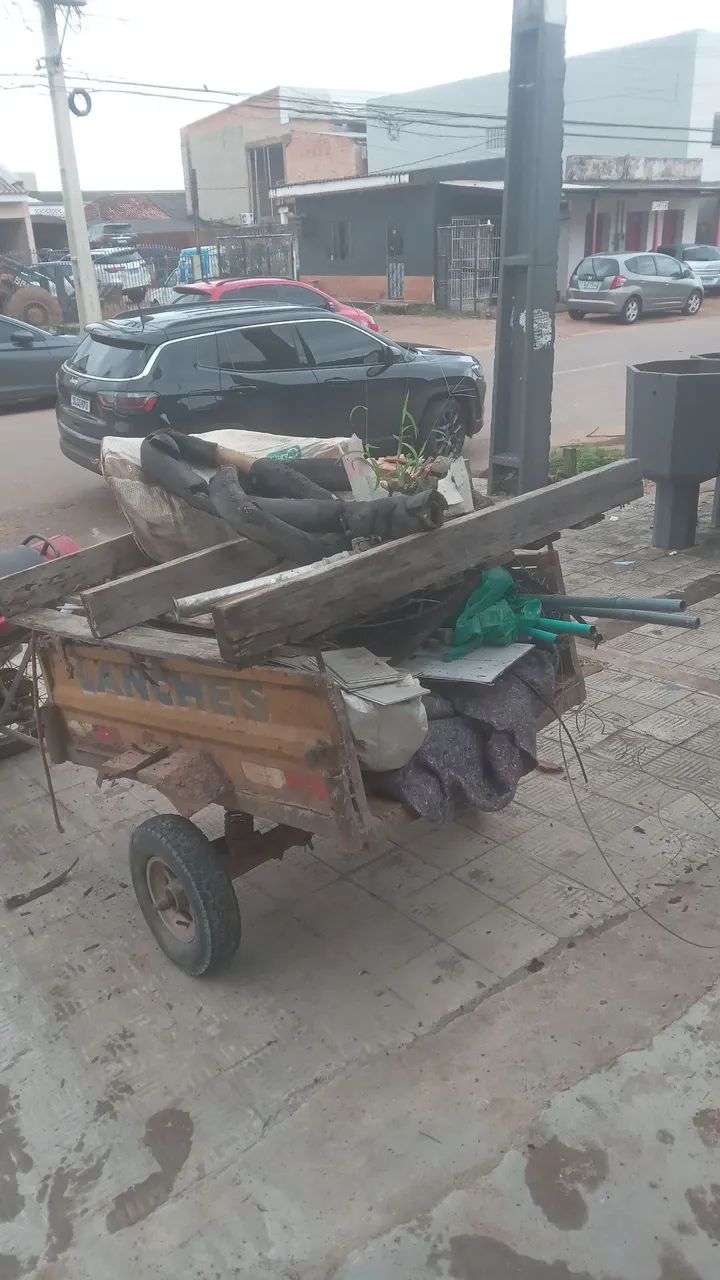Frete/limpar entulho 
