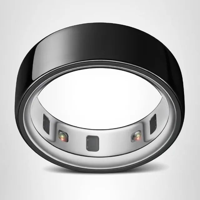 Oura Ring 4 l Preto / Prata