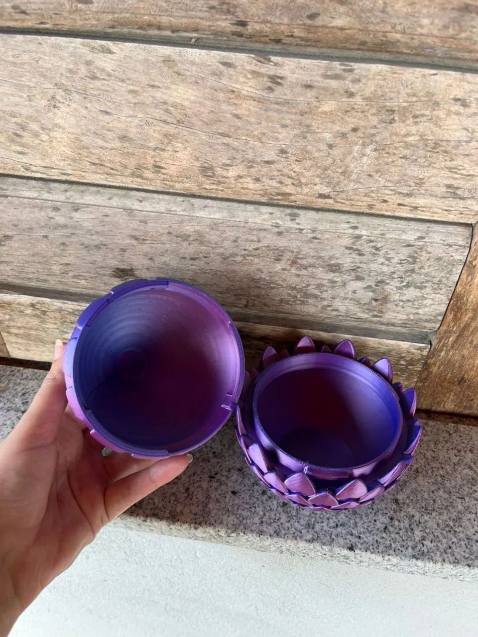 Ovo de Dragão 20cm feito em impressora 3D - Foto 5