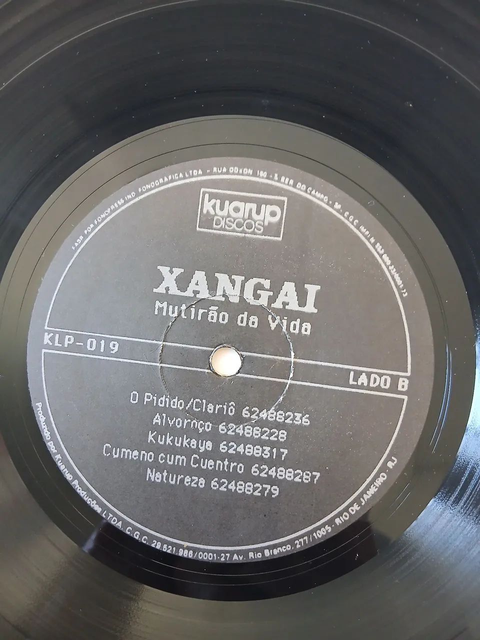 Lp Xangai mutirao da vida usado - Foto 4