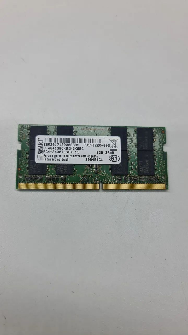 Memoria 8GB DDR4
