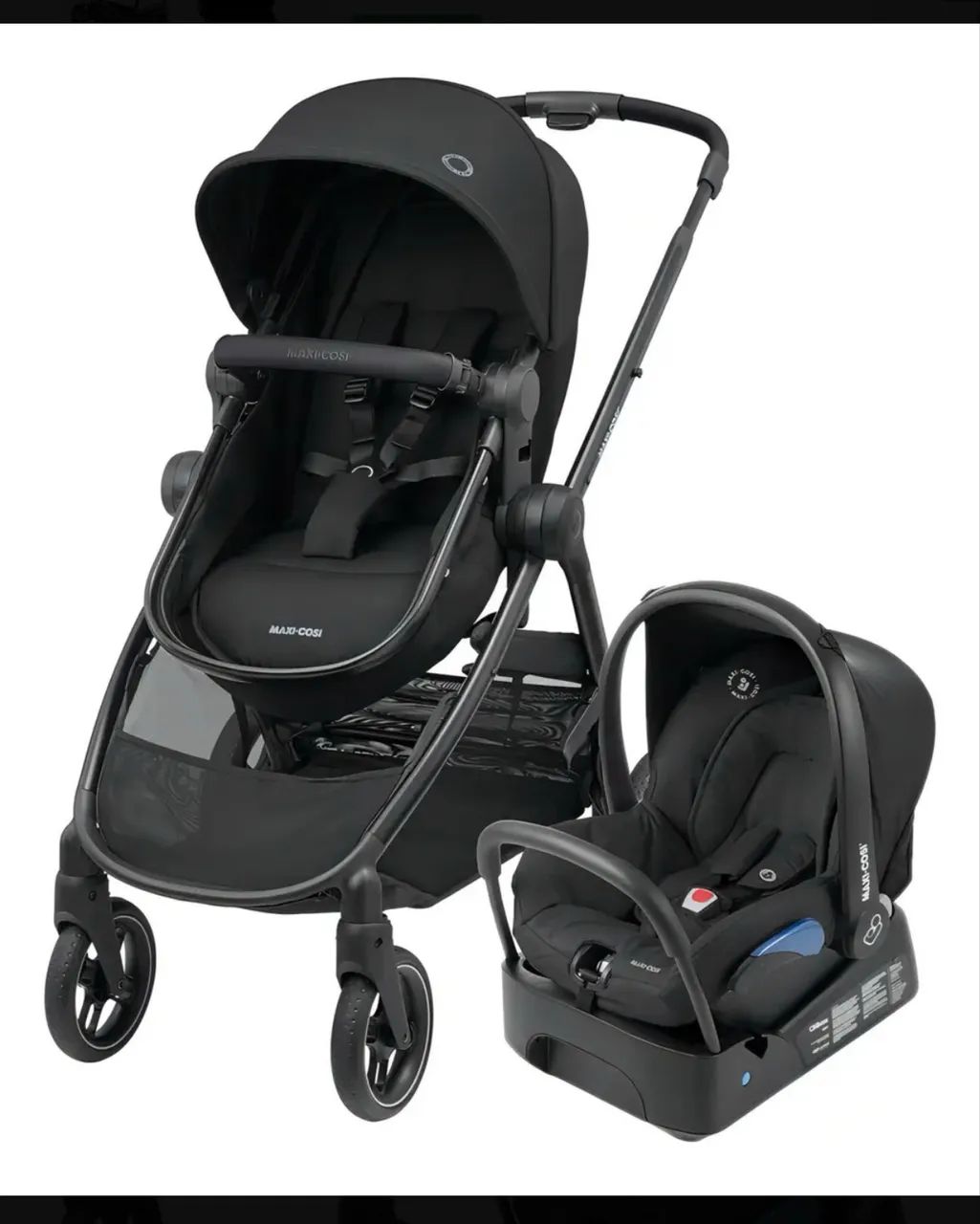 Carrinho  e Bebe Conforto Maxi Cosi Anna 3 Completo