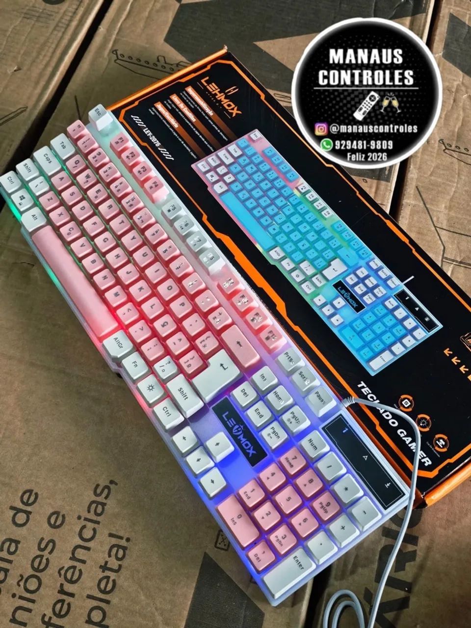 Teclado para computador com fio  - Foto 2