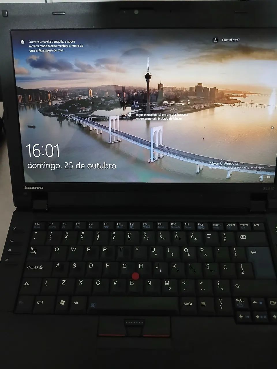 Título: Notebook Lenovo ThinkPad SL410 - 4 GB RAM - Windows 10 Pro - Foto 2