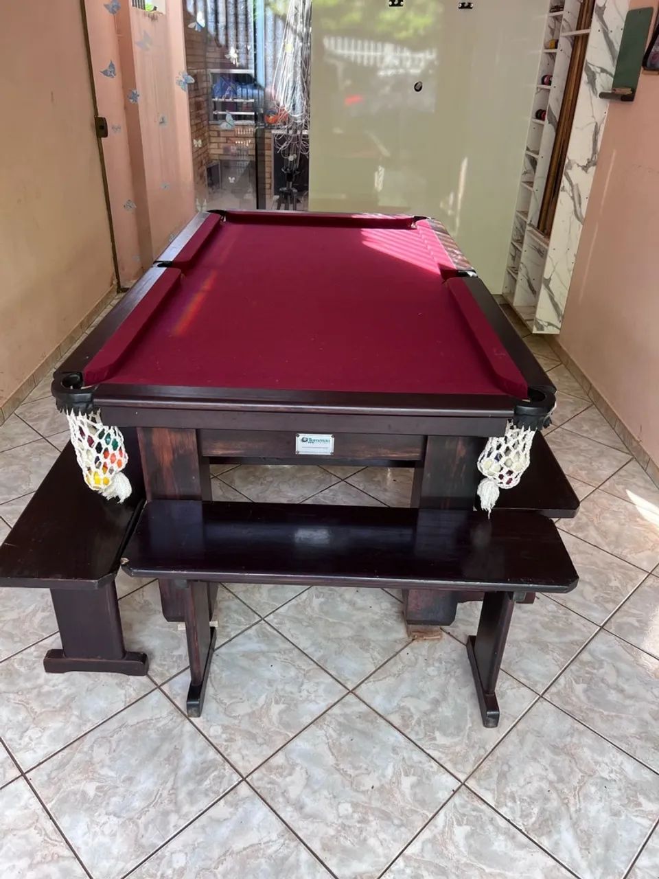 Vendo mesa de sinuca semi profissional  - Foto 2