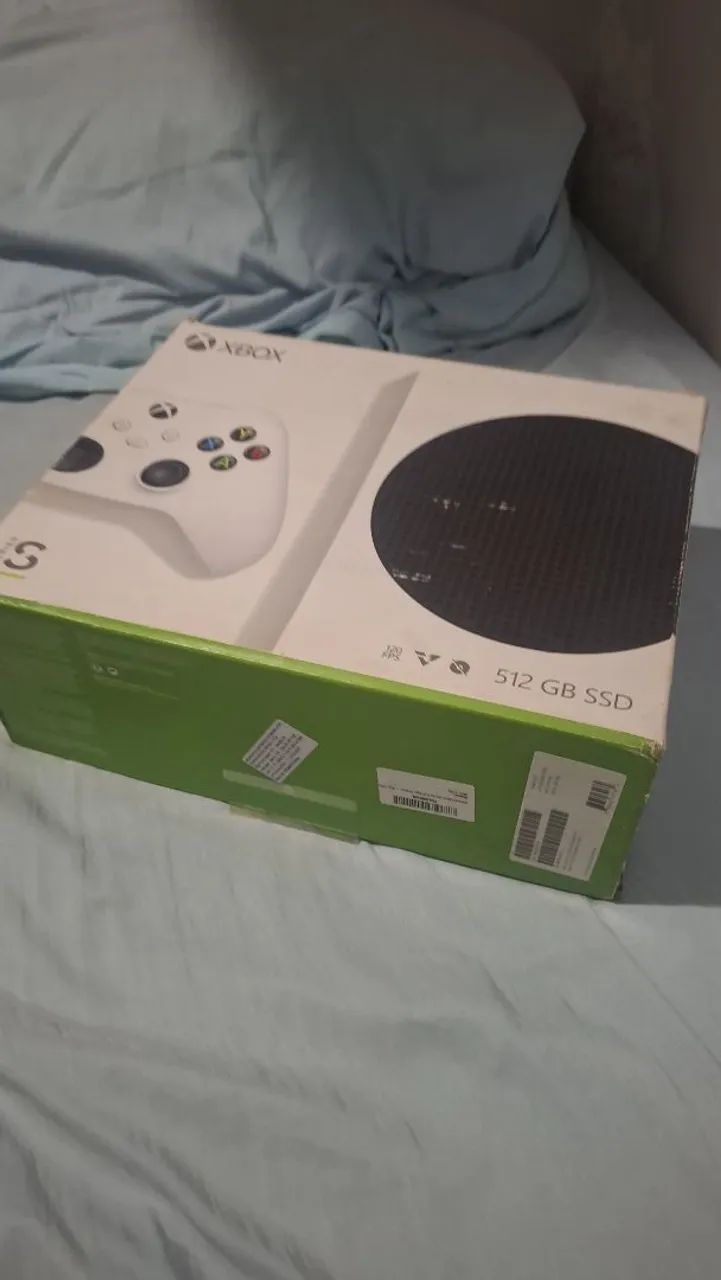 Xbox Séries S - com caixa e usado