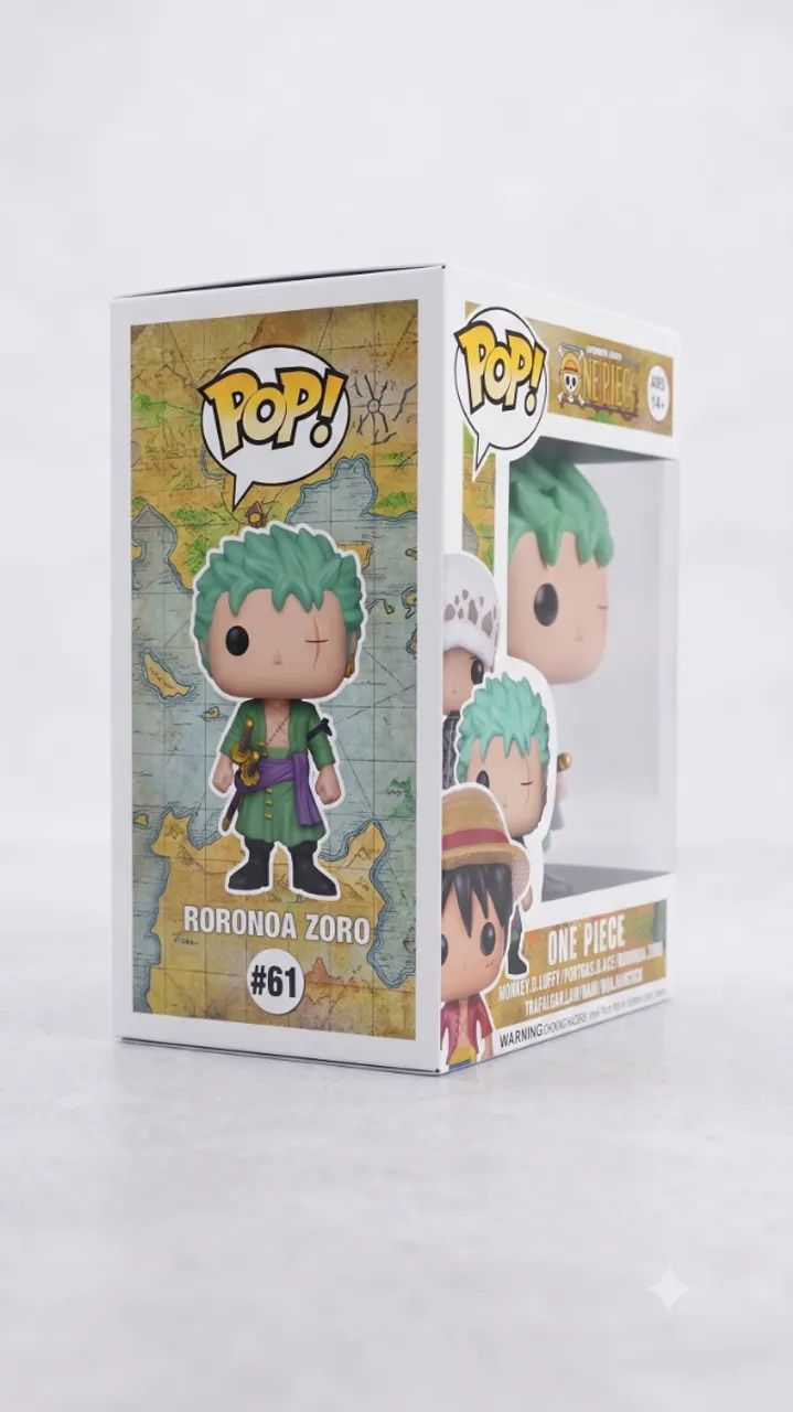 Action Figure Roronoa Zoro One Piece 10cm - Primeira Linha - Foto 5