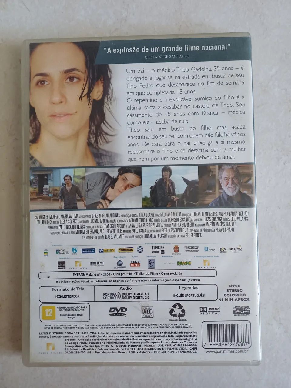 A busca - Wagner Moura - DVD original - Foto 2