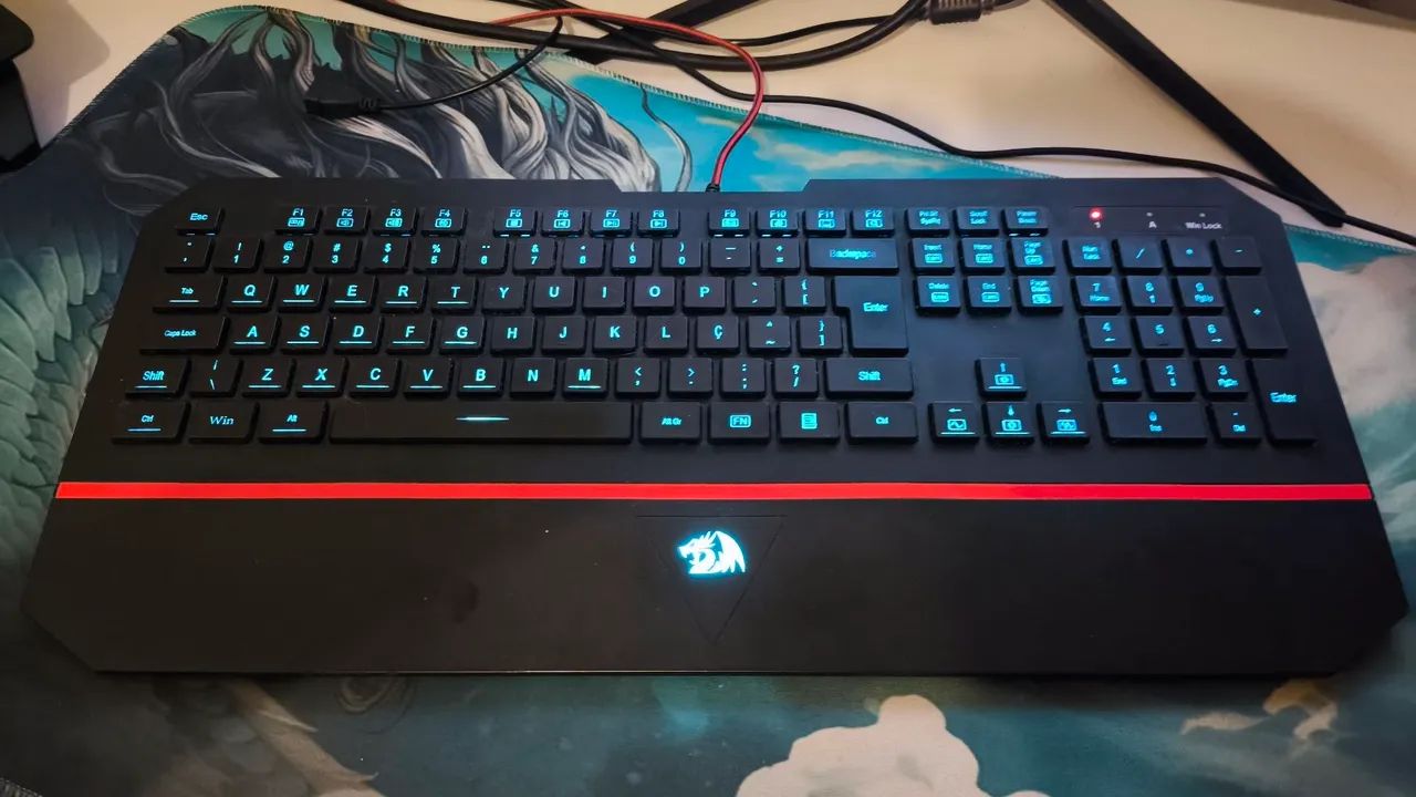Teclado Redragon Kurama 2 preto - Foto 4
