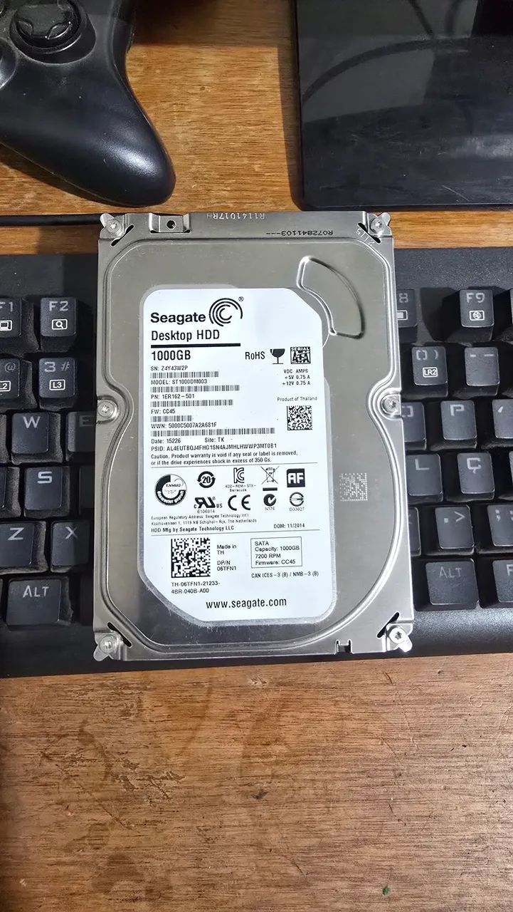 1460 2.5インチ 1TB 5個 HD 1 TB seagate - Armazenamento - Guará I, Brasília 1543686729 | OLX