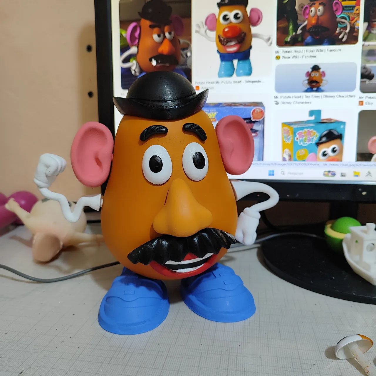 Cabeça de batata tou story 3d