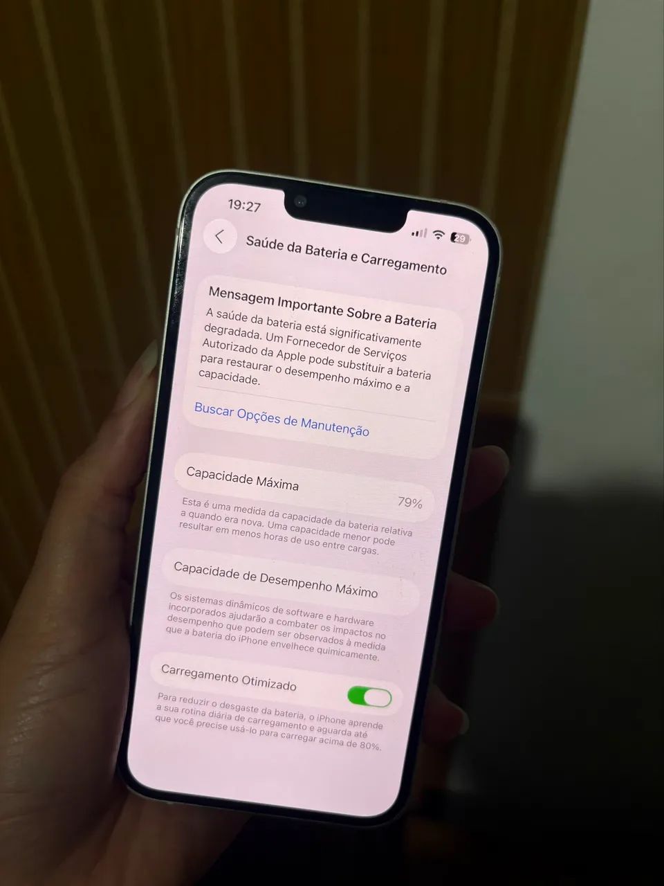 iphone 13 branco, 128 GB com nota fiscal  - Foto 3