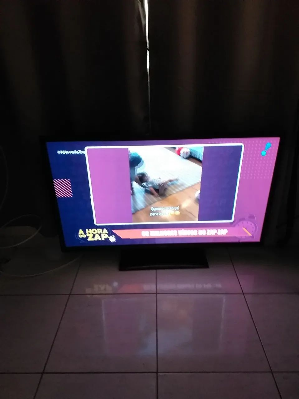 TV 55 POLEGADAS SAMSUNG TELA GIGANTE DE CINEMA EXCELENTE IMAGEM ALTA DEFINIÇÃO  MARCA TOP - Foto 4