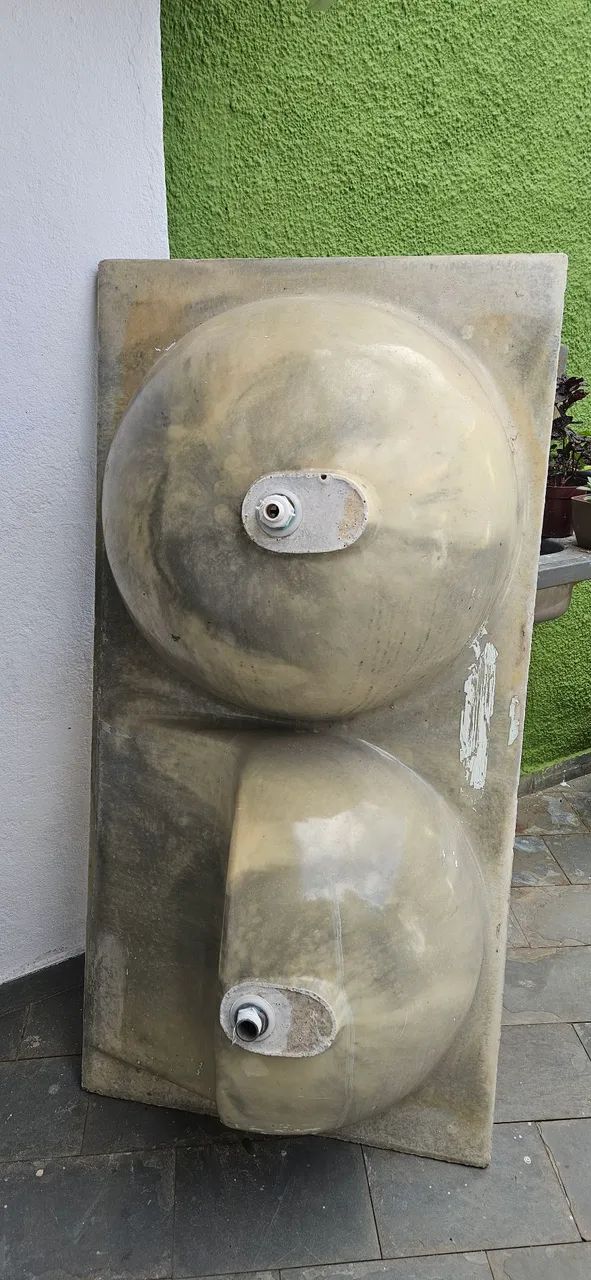 Tanque de bojo de mármore 