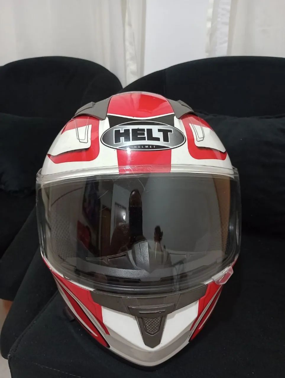 Vendo Capacete em bom estado!!!! - Foto 3