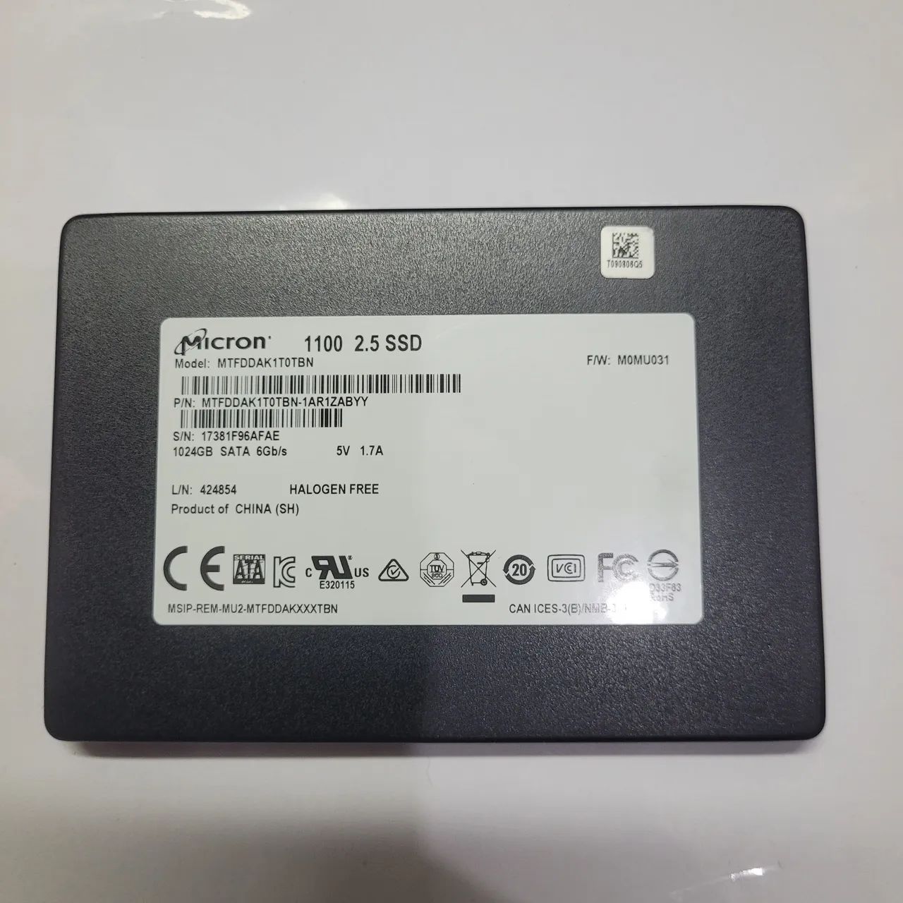 SSD SATA 1TB MICRON