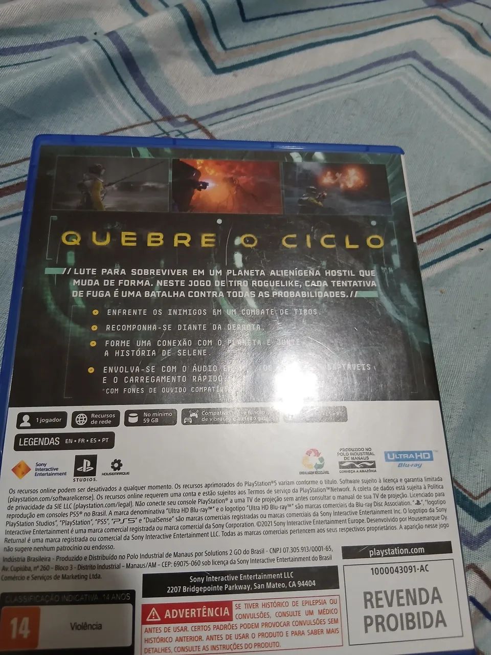 Cd jogo ps5 - Foto 2