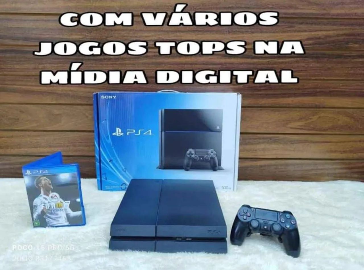 PS4 + garantia 