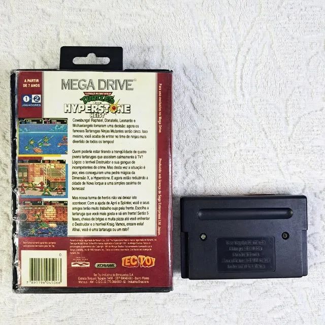 Teenage Mutant Ninja Turtles: The Hyperstone Heist Original Tectoy