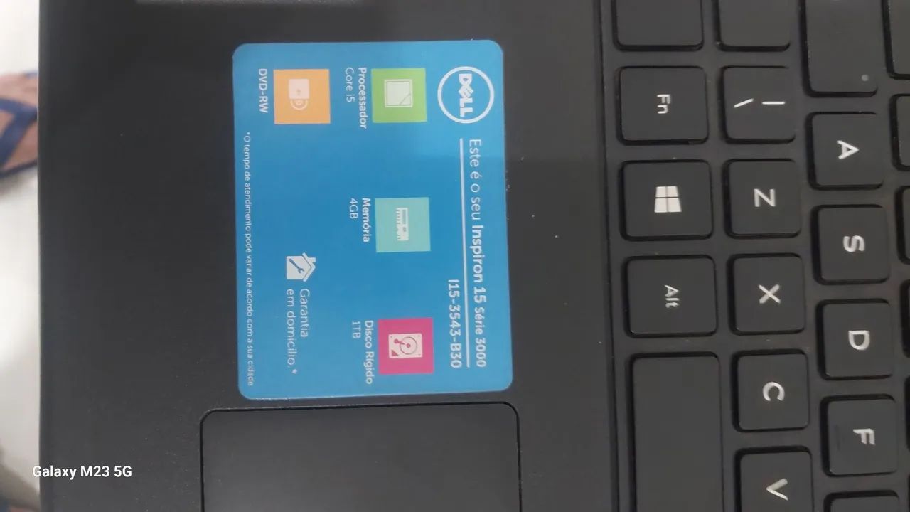 Vende se notebook dell inspiron 15 série 300  - Foto 3
