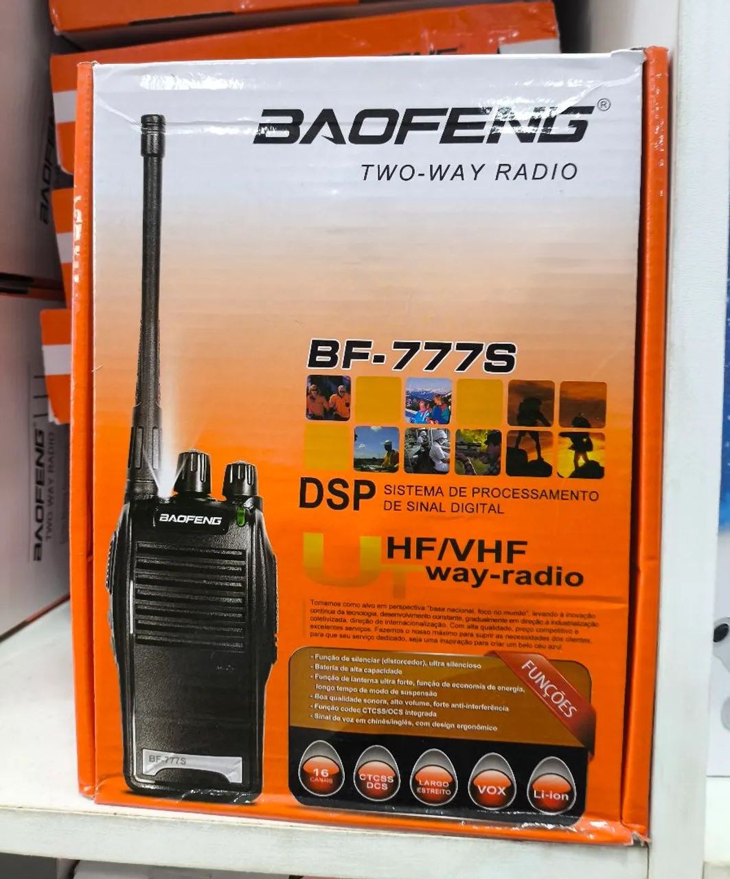 Rádio comunicador 2 Unidades-ENTREGA GRÁTIS  - Foto 2