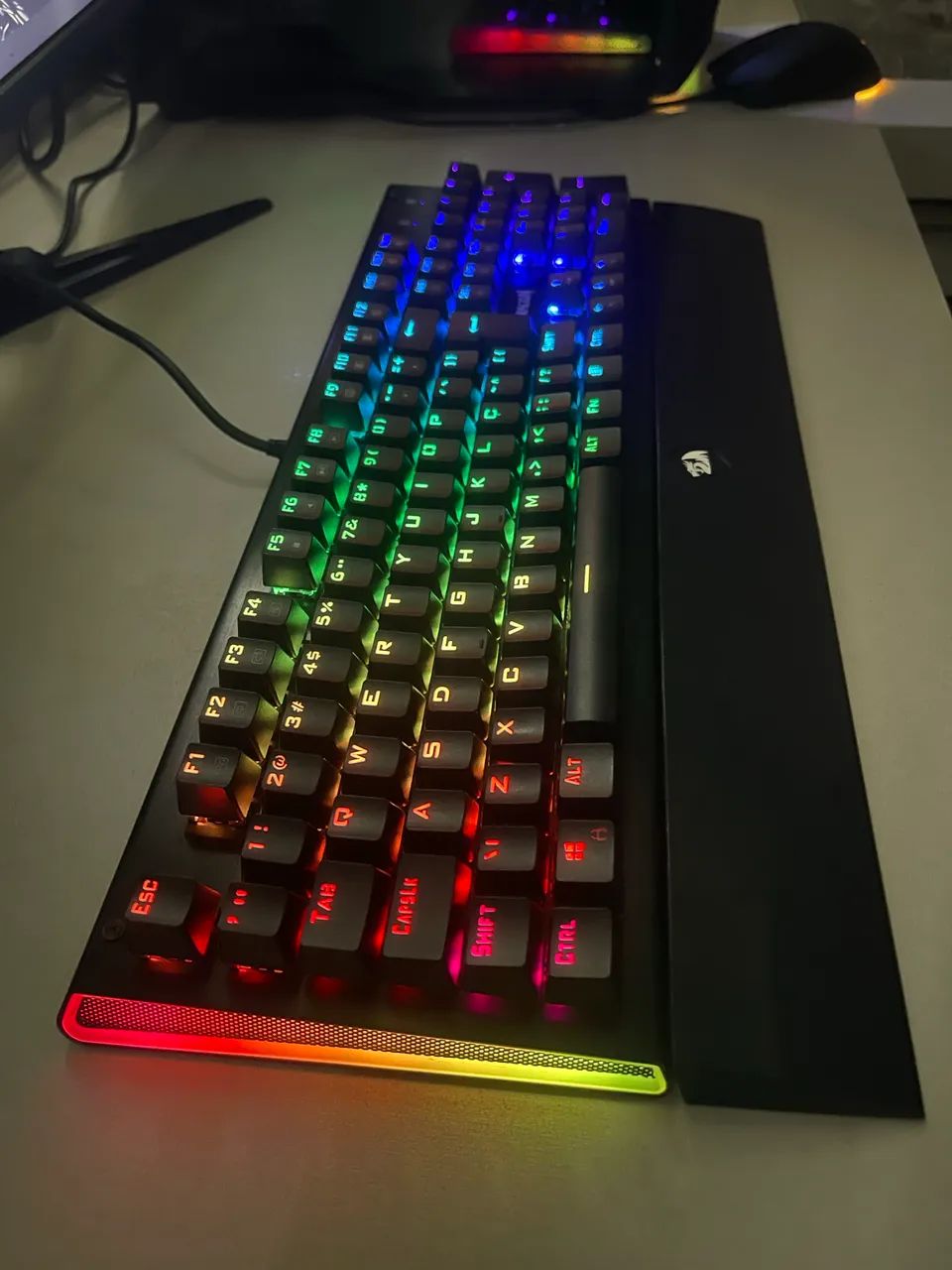 Teclado gamer mecânico aryaman  - Foto 2
