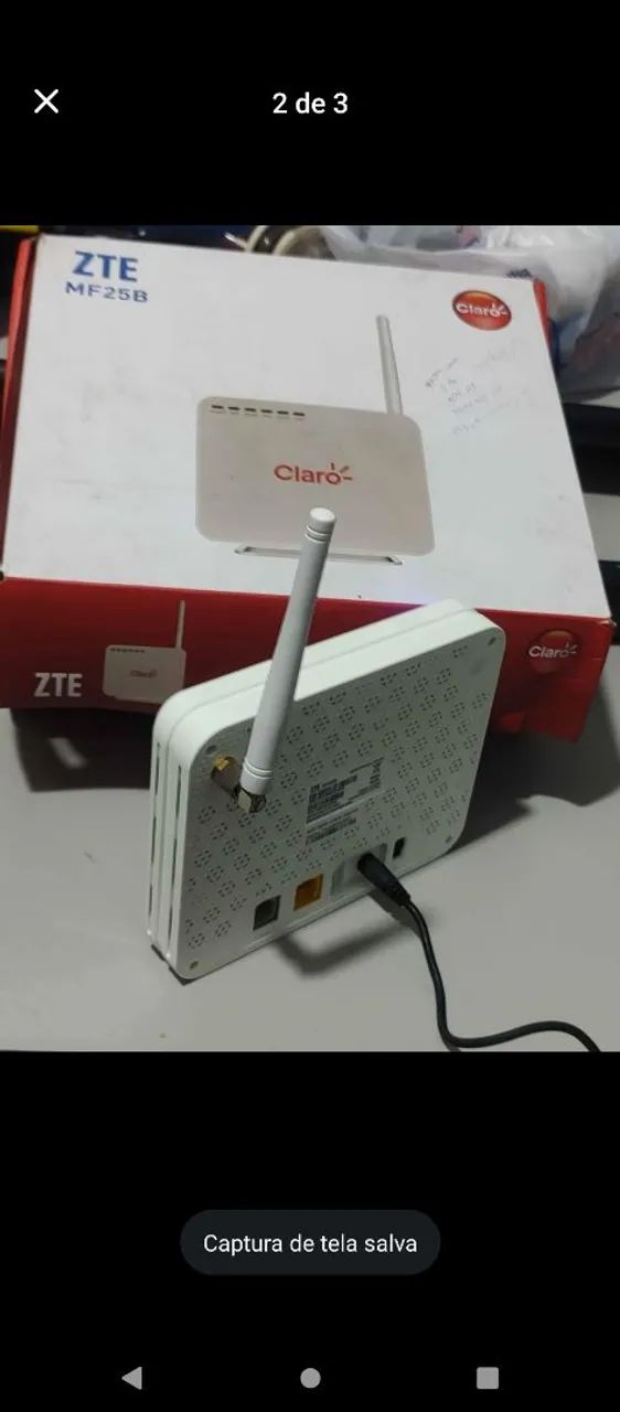 Modem Roteador 3G chip  celular wifi - Foto 2