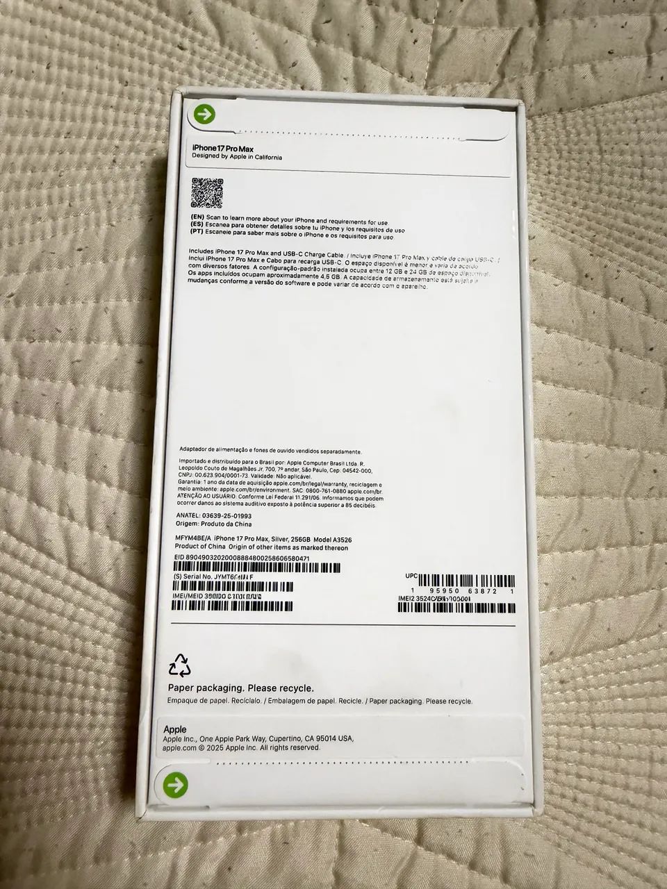 IPHONE 17 PRO MAX / 256GB - Foto 2