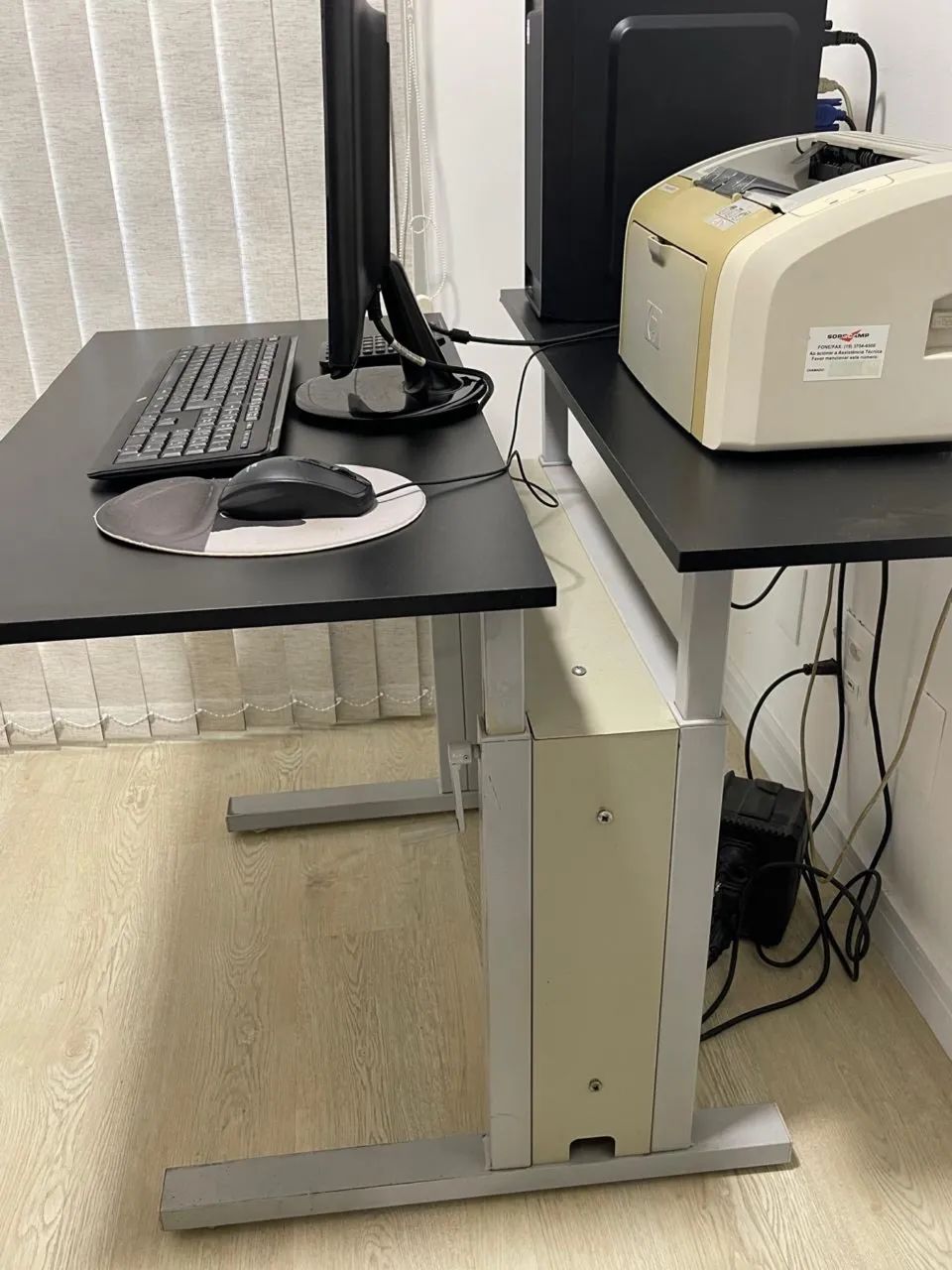 Mesa de computador / escritório dupla - Foto 5