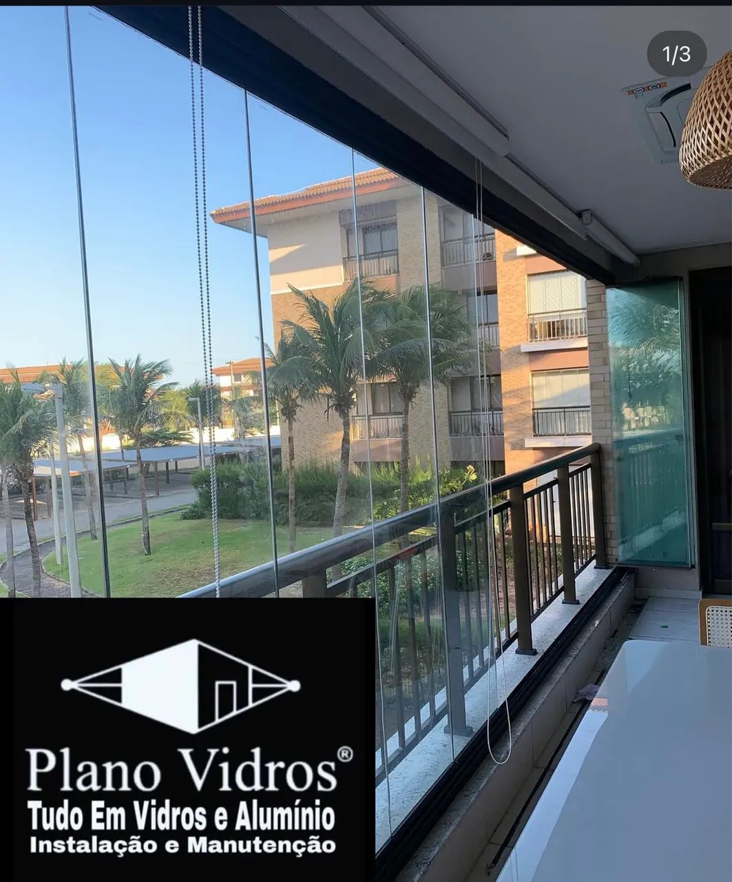 Cortinas de vidro.  - Foto 5