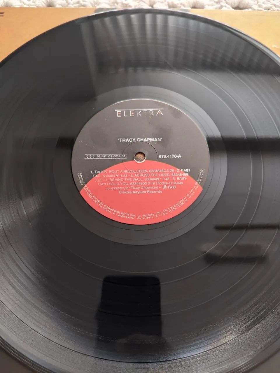 Lp Tracy Chapman 1988 - Foto 2