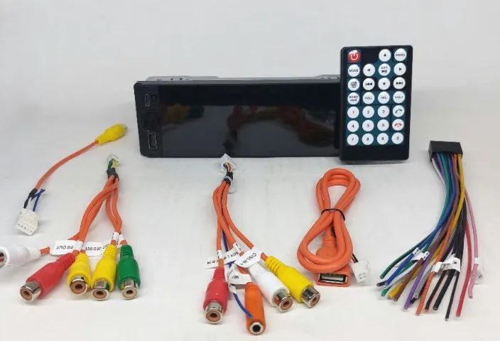 MP5 Automotivo 1DIN 6,28 Polegadas CarPlay Bluetooth - Foto 3