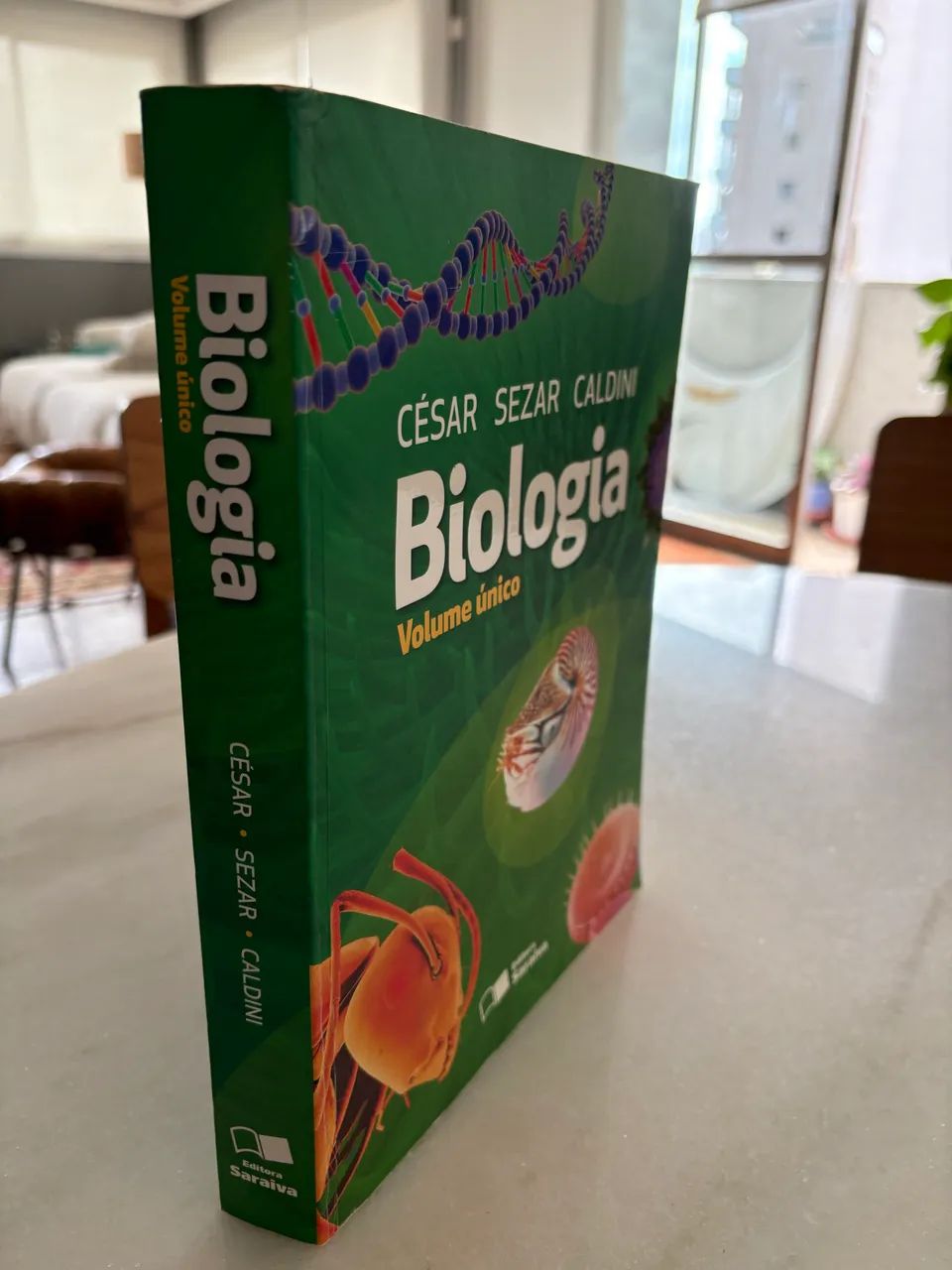 Livro Biologia Volume Único - César, Sezar e Caldini - Excelente Estado - Foto 5