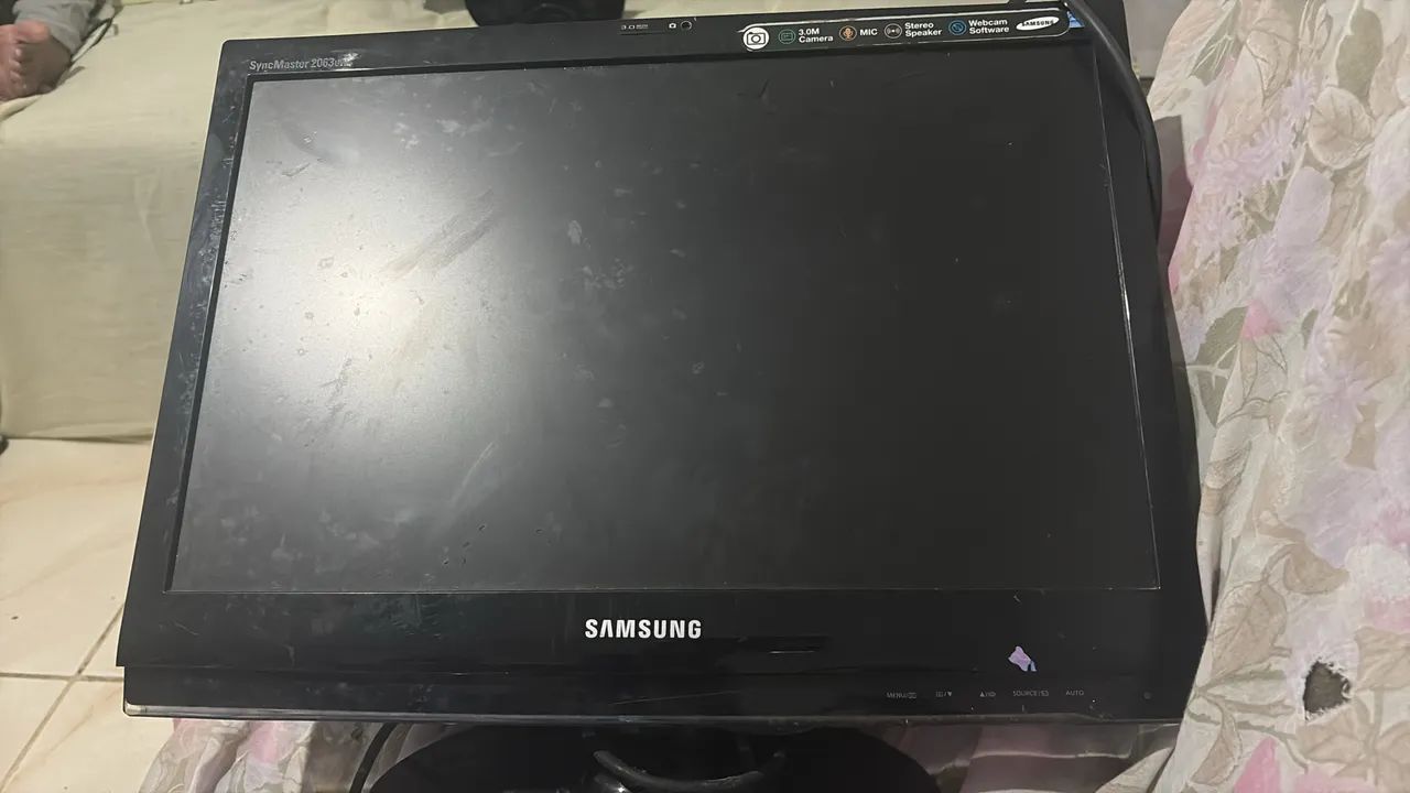 Vendo monitor da samsung com defeito