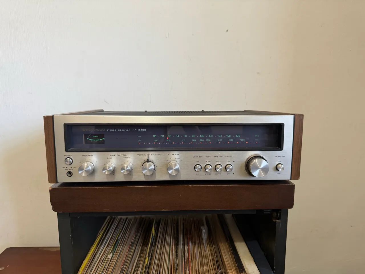 Excelente Receiver kenwood KR-3400 em perfeito estado 