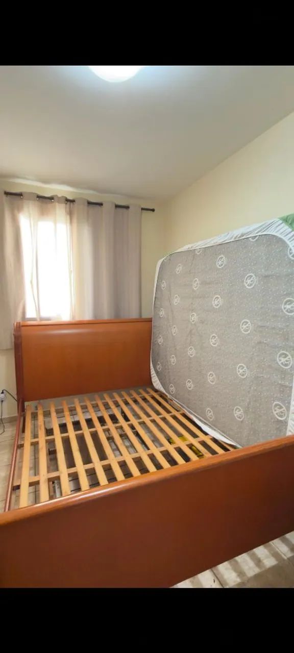 Cama madeira maciça Queen size - Foto 2
