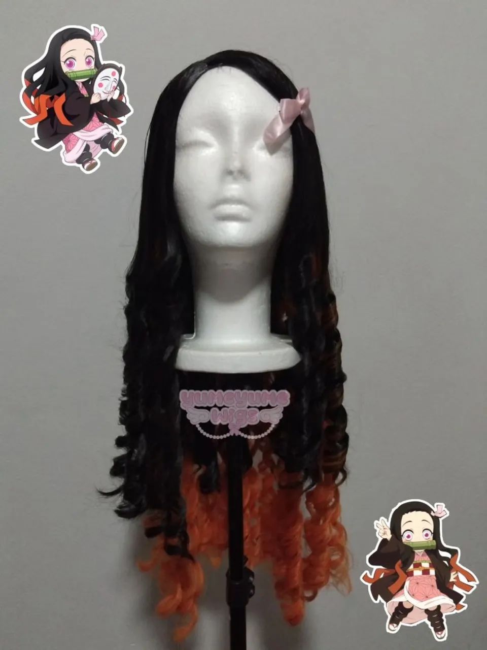 Peruca Nezuko Demon Slayer