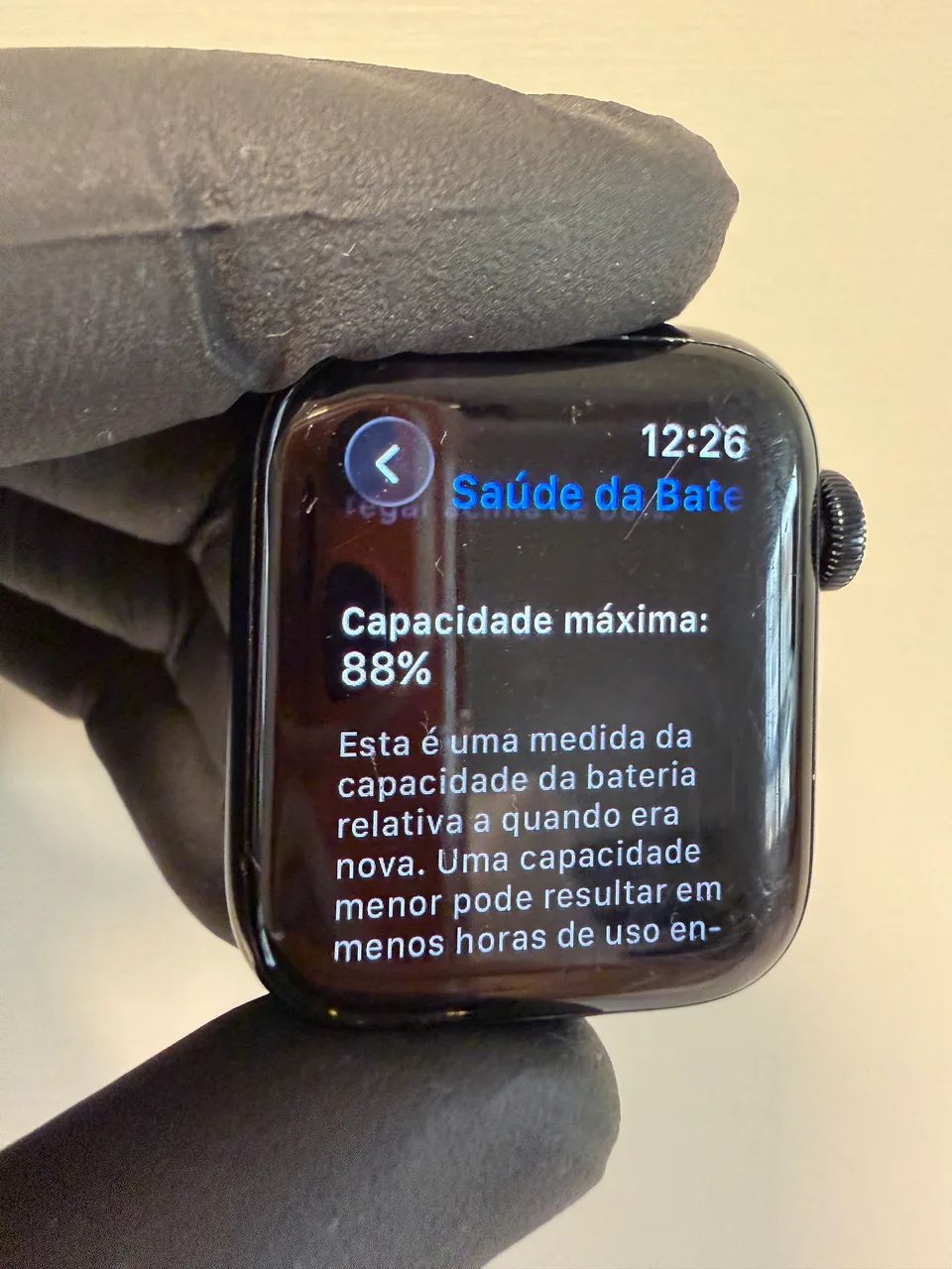 Apple Watch SE 2 40mm preto saúde 88% - Foto 5