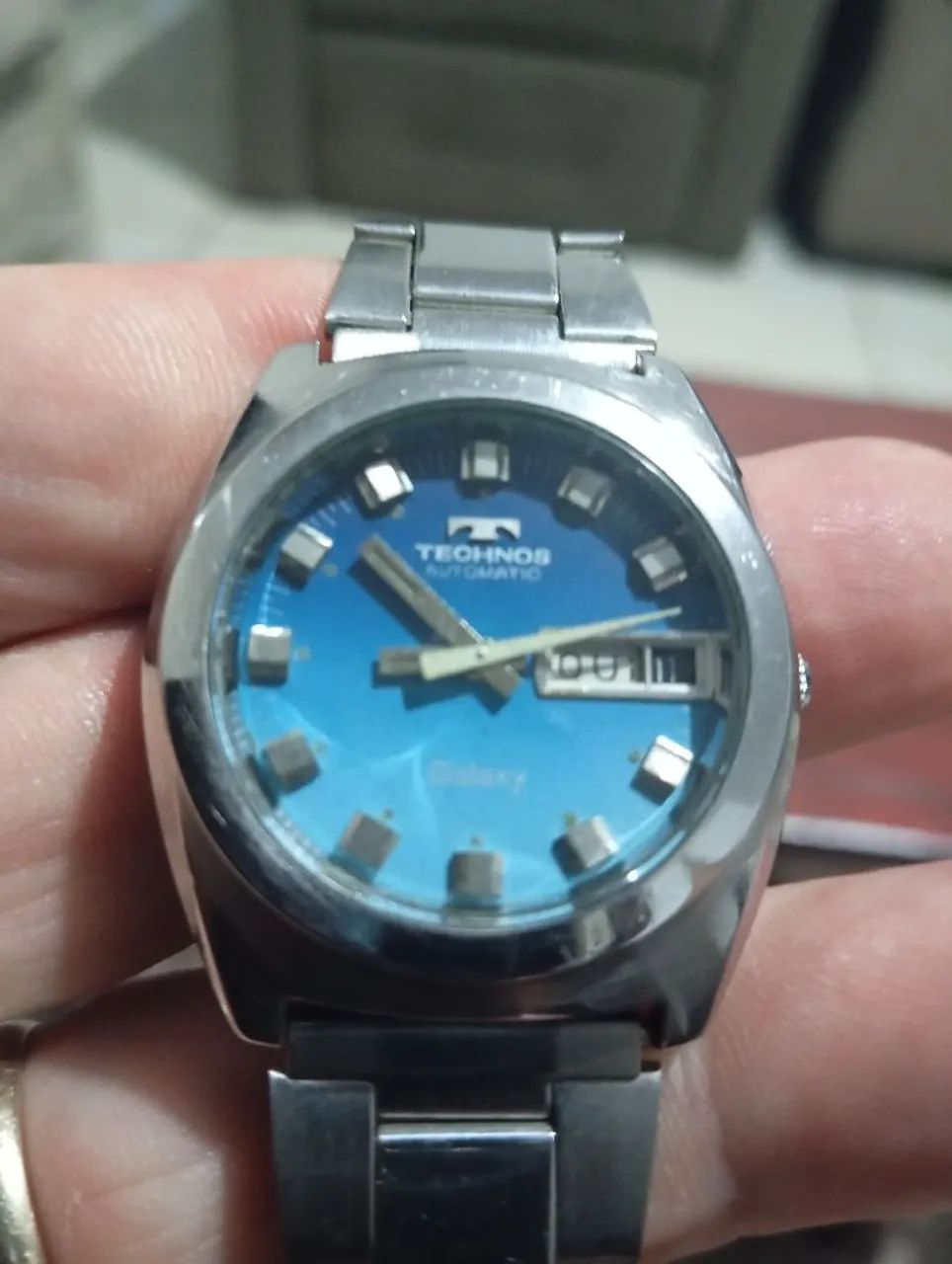 Relógio Technos Galaxy Automático masculino Vintage - Foto 2